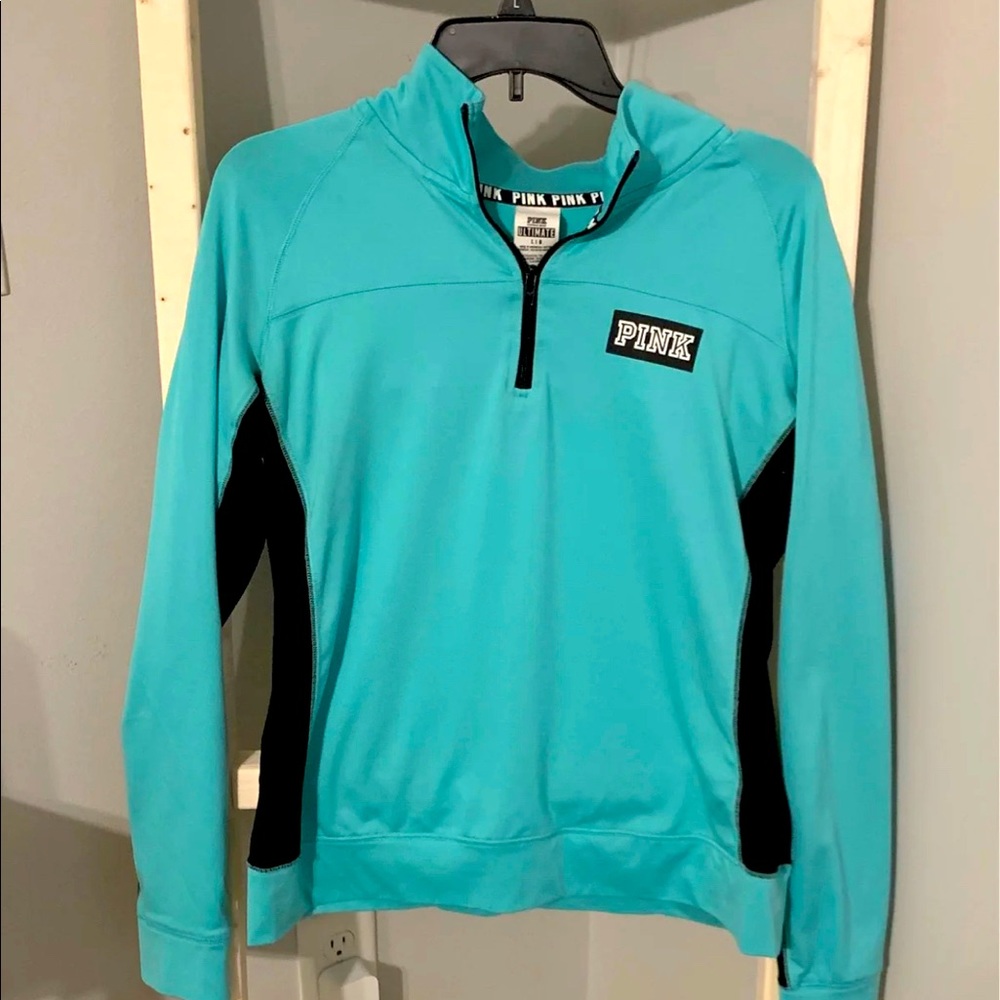 Pink women large 1/4 zip